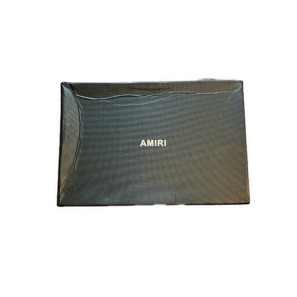 Amiri Black Silver Show Box Gift Box
